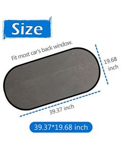 NIKAVI Rear Back Window Sunshade Protection Glare Reduction Shade Protect Sun