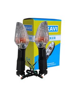 NIKAVI INDA51 Blinker Indicator Assly. Compatible for Honda Shine BS6 (Front)