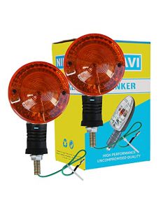 NIKAVI INDA36 Blinker Indicator Assly. Compatible for Yamaha RX-100 (Front) (Set of 2)