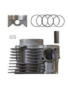 NIKAVI CBKP50 Engine Cylinder Block Kit Compatible for Yamaha Ray Bs6