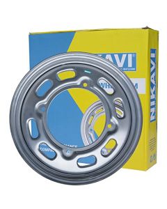 NIKAVI WR10 Wheel Rim Compatible For Honda Aviator/Activa 125CC O/M (Silver)