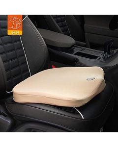 GiGi Pure Memory Foam Breathable Car Seat Cushion Pad Ache Relief Pillow for Home/Office Chair, Car Seat