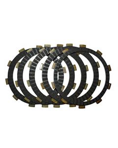 NIKAVI RCLP13 Rubber Clutch Plate (4+1) Compatible for Pulsar UG-3 / Auto TVS King