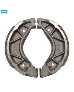 NIKAVI BSS09 Brake Shoe Set Compatible for Yamaha SZR- Rear/FZ (Rear)/Yamaha Ray-Rear Front