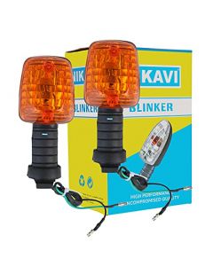 NIKAVI INDA28 Blinker Indicator Assly. Compatible for TVS Super XL (New Models) (Set of 2)