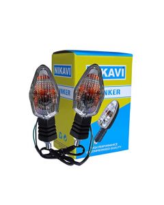NIKAVI INDA50 Blinker Indicator Assly. Compatible for TVS Apache 4V (Rear)