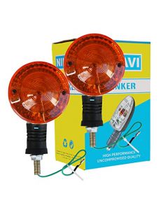NIKAVI INDA36A Blinker Indicator Assly. Compatible for Yamaha RX-100 (Rear) (Set of 2)