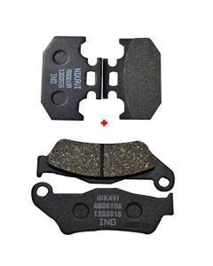 NIKAVI DP1 & DP25 Front Rear - Combo Brake Disc Pads Compatible for Yamaha R15 (Version -3) V3