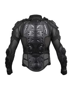NIKAVI Protective Gear Riders Jacket for Motorcycle (Black , M)