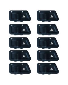 NIKAVI MS29 Indicator with Parking Hazard Switch Compatible for Honda Activa/Dio All Models (Pack of 10)