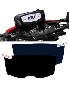 NIKAVI SMSG09 Speedo Meter Screen Protector Scratch Guard Compatible for - TVS Apache 160, 200 4v + NKVKC