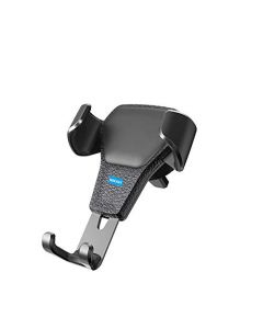 NIKAVI Quick Touch Premium Car Mount Mobile Stand Holder, Phone Mounting Bracket for All Smartphones (Black)