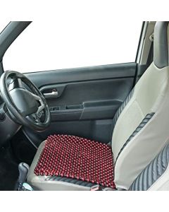 NIKAVI Natural Bamboo Wood Car/Chair/Office//Dinning Room Chair Mats -Reduces Heat (DARK CHOCOLATE)